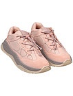 Розовые кроссовки из кожи и текстиля - 2104509270563