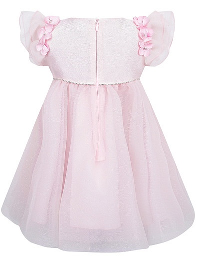 розовое Платье с объёмными цветами Lesy - 1054509071497 - Фото 7