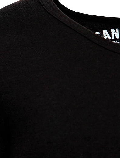 Черная базовая футболка Sanetta - 1131119881088 - Фото 2