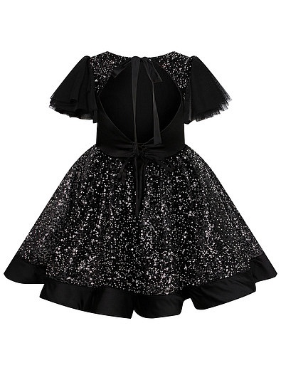 Пышное черное платье с пайетками ENN`STORE - 1054500170076 - Фото 2