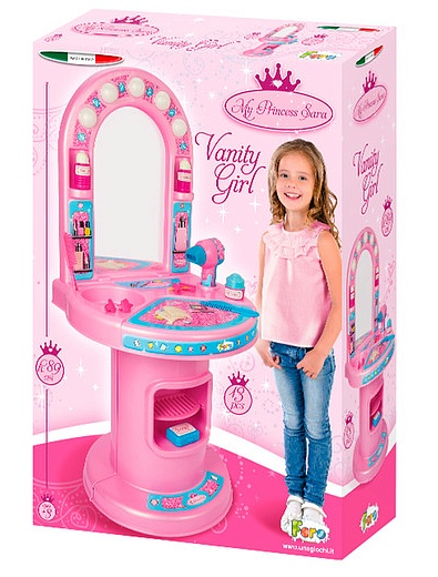Игровой набор &quot;Туалетный столик&quot; розовый FARO - 7132609980070 - Фото 2