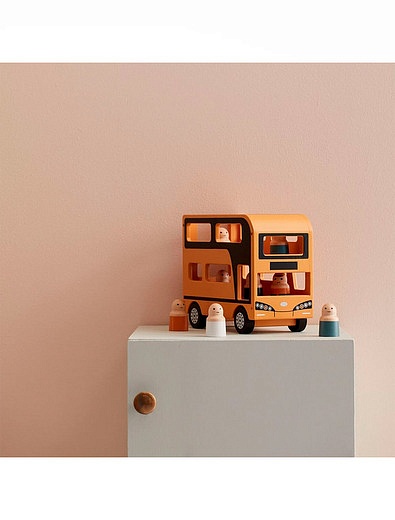 Игрушечный двухэтажный автобус Kids Concept - 7134520170400 - Фото 2