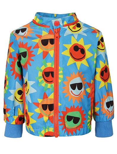 Куртка с принтом солнышки Stella McCartney - 1074519410536 - Фото 3