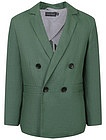 Зелёный пиджак из льна - 1334519410517