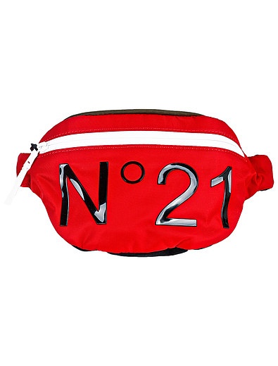 Красная поясная сумка с логотипом №21 kids - 1204528180407 - Фото 1