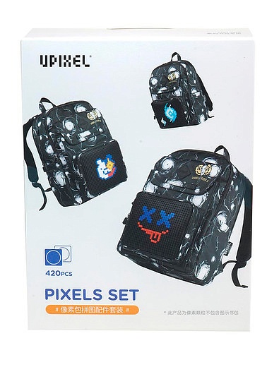 Комплект пикселей из 9 картинок, 420шт Upixel - 0534529280037 - Фото 1