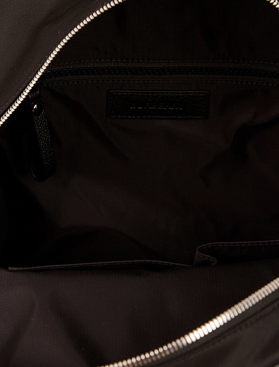Черный рюкзак с крупным логотипом Burberry - 1504528180330 - Фото 6