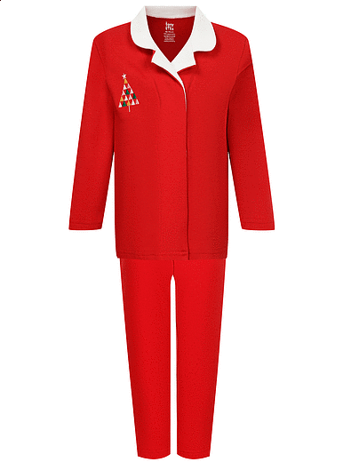 новогодняя Пижама с вышивкой Tony Tots - 0214529280526 - Фото 1