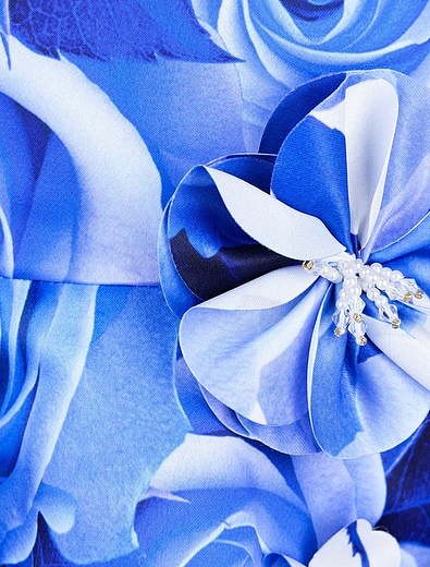 Платье с принтом голубая роза David Charles - 1051209870702 - Фото 3