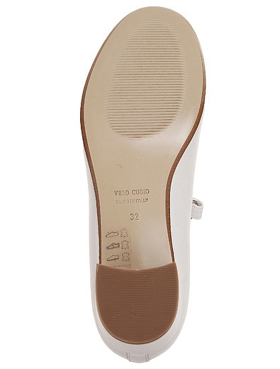 Белые туфли из натуральной кожи Missouri - 2014509371323 - Фото 5