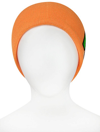 Оранжевая шапка с нашивкой BRR Regina - 1354529180484 - Фото 4