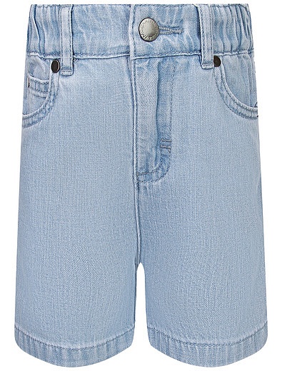 Голубые джинсовые шорты Stella McCartney - 1414519411995 - Фото 1