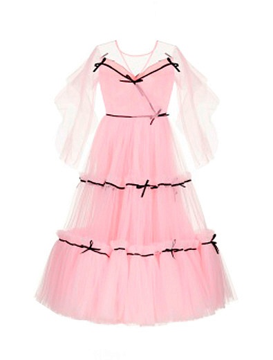 Платье HOLLY розовое SASHA KIM - 1054609178843 - Фото 1