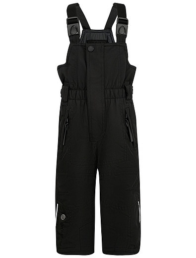 Черные утепленные брюки с лямками POIVRE BLANC - 1604519180155 - Фото 1