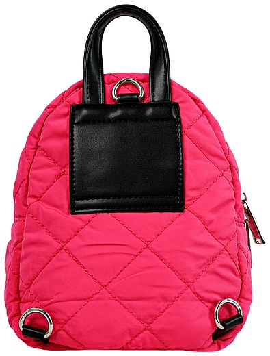 Розовый стеганый рюкзак MSGM - 1504508180572 - Фото 5