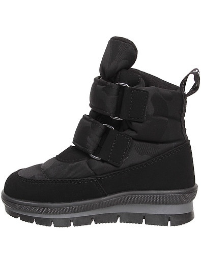 Черные ботинки с камуфляжным принтом Jog Dog - 2031119980356 - Фото 3
