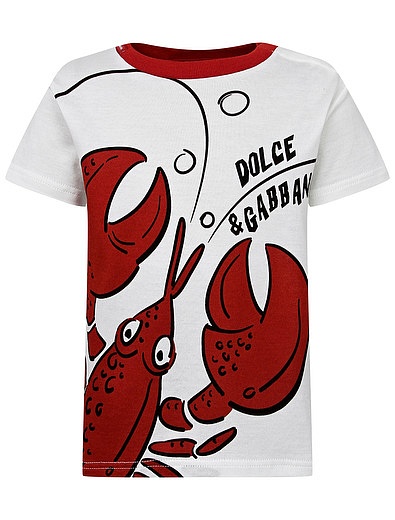 футболка Dolce & Gabbana - 1134519077020 - Фото 1