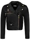 Черная куртка с косой молнией - 1074509410393