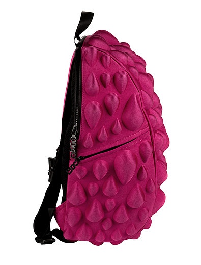 Рюкзак цвета фукция с объемными каплями 40х30 MUI-MaxItUP - 1504500280133 - Фото 3