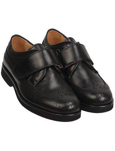 Кожаные ботинки на липучке RONDINELLA - 2014519380445 - Фото 1