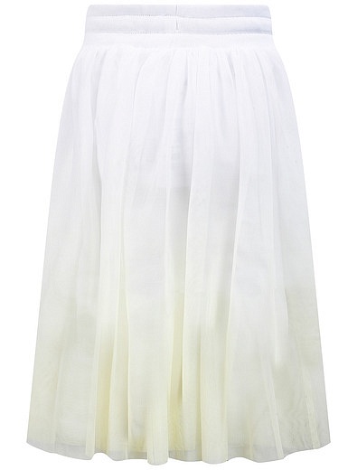 Двухслойная юбка с логотипом DKNY - 1044509171044 - Фото 3