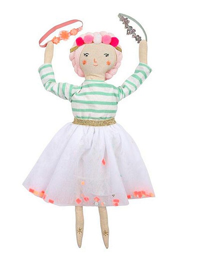 Набор резинок для куклы 3 зт. Meri Meri - 7134500170345 - Фото 3