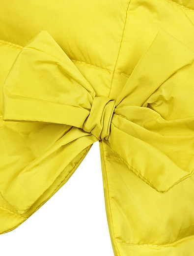 Желтый утепленный жилет Il Gufo - 4182809971050 - Фото 2