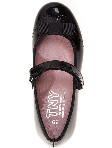Лакированные туфли с перфорацией TNY by Tinny - 2011109780036 - Фото 4