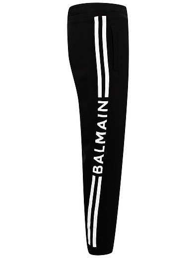 Спортивные брюки из хлопка Balmain - 4244529172060 - Фото 2