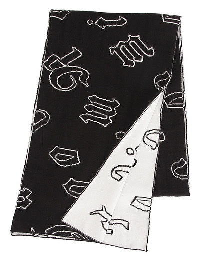 Комплект из шапки и шарфа с логотипами JOHN RICHMOND - 3004518280210 - Фото 4