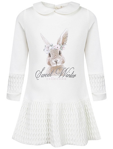 Платье с принтом кролик Lapin House - 1054509188287 - Фото 1