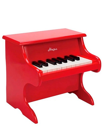 Музыкальная игрушка Пианино красная Hape - 7134529280735 - Фото 3