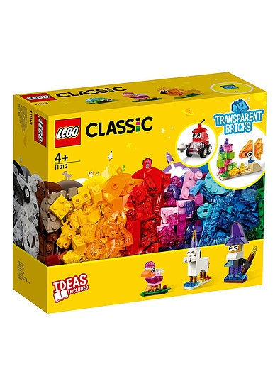 Конструктор LEGO Classic. Прозрачные кубики LEGO - 5914529410026 - Фото 1