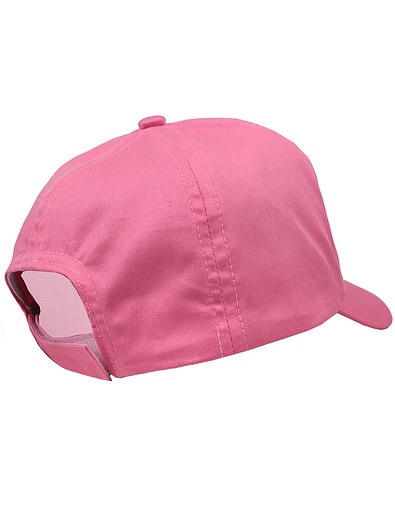 Розовая бейсболка с логотипом Moschino - 1184509170088 - Фото 2