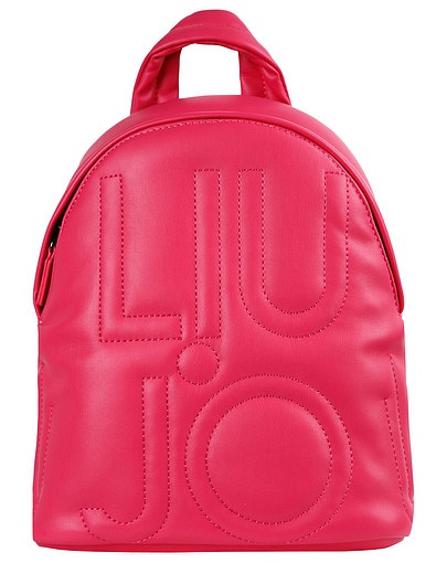 Розовый рюкзак с принтом логотипа Liu Jo Junior - 1504508180558 - Фото 1