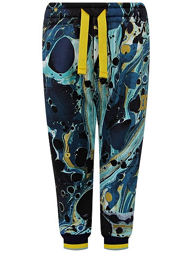спортивные брюки с абстрактным принтом Dolce & Gabbana - 4244519270103 - Фото 1