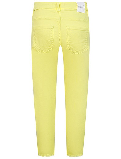 Желтые джинсы с необработанными краями Vicolo - 1164509071943 - Фото 2