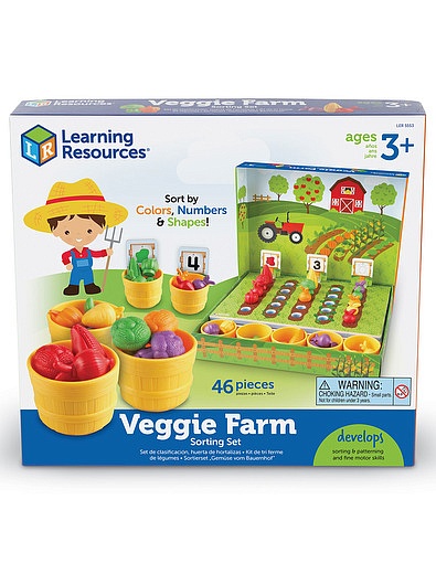 Развивающая игрушка &quot;Выращиваем овощи&quot; Learning Resources - 0664529180126 - Фото 8