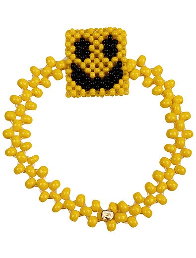 Желтый браслет из бисера HIAYNDERFYT - 3504500180127 - Фото 1