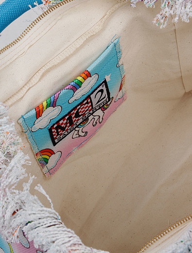 Пляжная сумка с единорогами MC2 Saint Barth - 4134508170074 - Фото 4