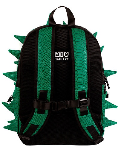Зеленый Рюкзак с шипами 44х30 MUI-MaxItUP - 1504520280090 - Фото 5