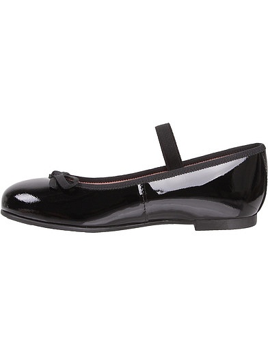 Черные лаковые туфли с бантиком PRETTY BALLERINAS - 2011109980054 - Фото 3