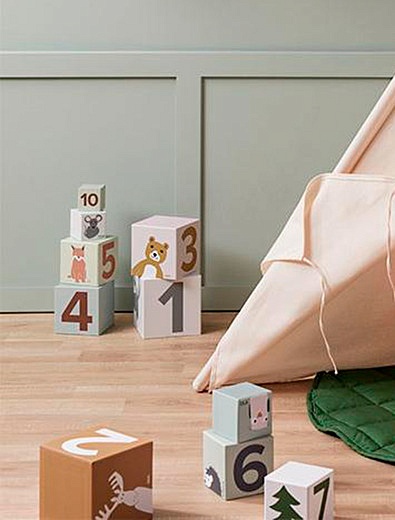Бумажные кубики Kids Concept - 7134520180867 - Фото 5