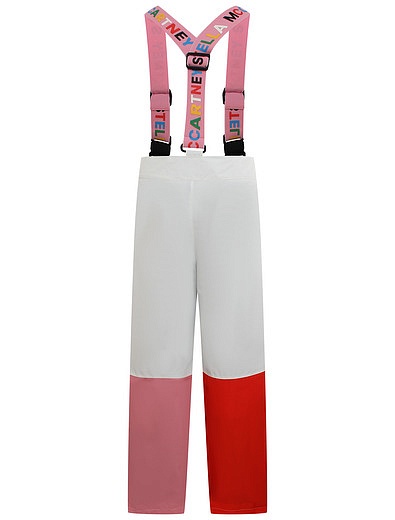 Разноцветные утепленные брюки Stella McCartney - 1604509380923 - Фото 2