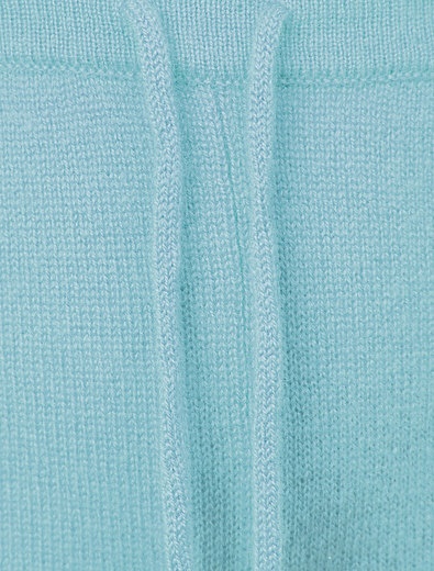 Кашемировые голубые брюки Frenchy Yummy - 1080309680201 - Фото 2