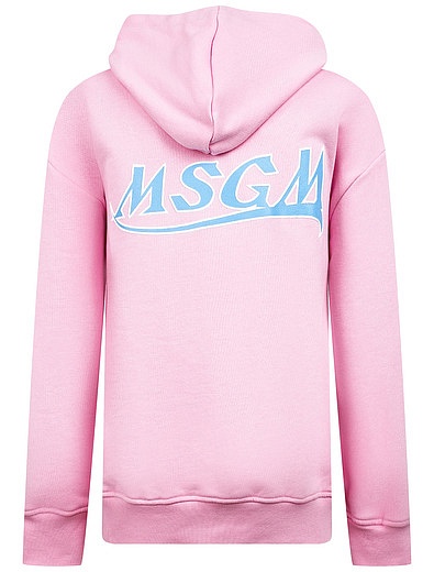 розовая Толстовка с логотипом MSGM - 0074509270622 - Фото 2