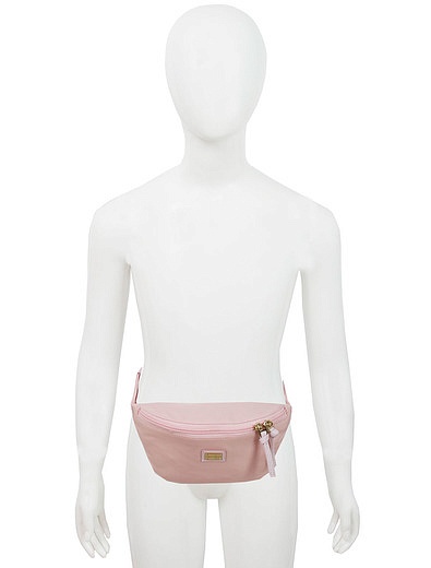 Розовая поясная сумка с логотипом Dolce & Gabbana - 1204508170282 - Фото 2