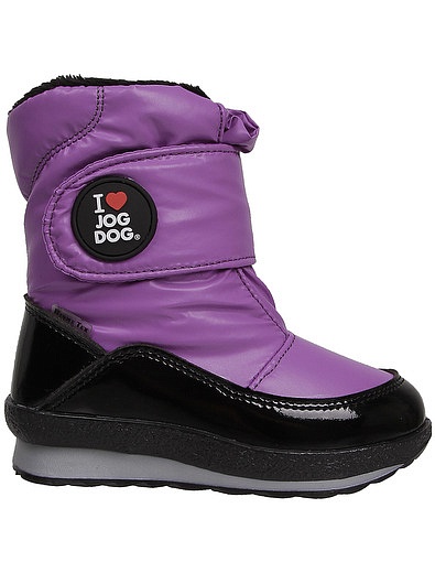 фиолетовые Сапоги на липучках Jog Dog - 2023309980017 - Фото 2