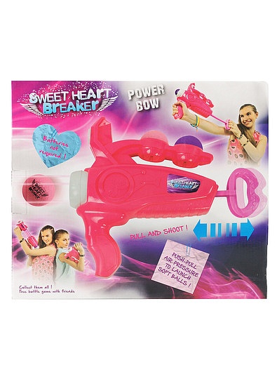Розовый бластер с  6-ю шарами Toy Target - 7134529071654 - Фото 3