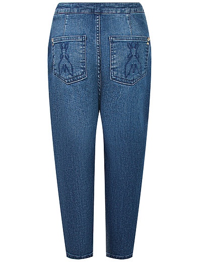 Зауженные джинсы с вышивкой Patrizia Pepe - 1164509181420 - Фото 2